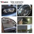 Car Tint Perforated Mesh Film Fly Eye One-way Privacy Window Film Mesh Light Headlight Wrap Sticker Black Polka Dot Office Glass. 