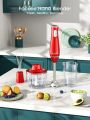 Hand Blender 800W, Facelle/Aoroic/Cronier 4-In-1 Immersion Hand Held Blender, Stick Blender with Chopper, Beaker, Whisk for Smoothie, Baby Food, Sauces, Puree, Soup. 