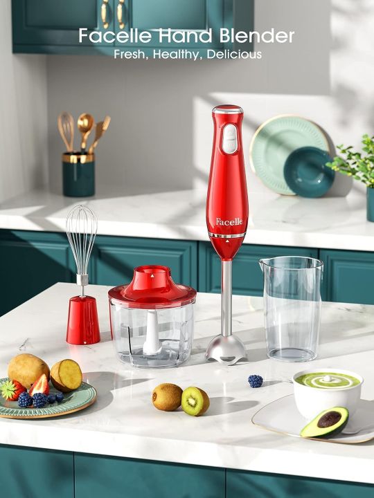 Hand%20Blender%20800W,%20Facelle/Aoroic/Cronier%204-In-1%20Immersion%20Hand%20Held%20Blender,%20Stick%20Blender%20with%20Chopper,%20Beaker,%20Whisk%20for%20Smoothie,%20Baby%20Food,%20Sauces,%20Puree,%20Soup%20-%20Image%206