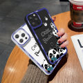 Jizetin for Infinix Note 10 Back Cover Panda Love Bamboo Lens Full Protection Frame Phone Case Soft TPU Shockproof Mobile Phone Cases. 
