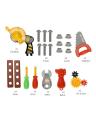Construction Tools Pretend Play Set Briefcase - Yellow. 