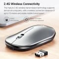 Acer Wireless Mouse Bluetooth and 2.4GHz Dual Modes Rechargeable RGB Ergonomic Silent Office Mice for Desktop Computer Laptop PC. 