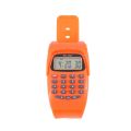 Handheld Pocket Calculator Watch Kids Watch Silicone Multi-purpose Date Time Electronic Wrist Calculator Watch Exam Tool. 
