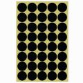 5 Sheet/set 25mm DIY Stickers Colorful Writing Round Sticker Labels Dot Blank Self-adhesive Circle Paper Tag. 