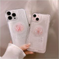 【2024】 Korean 3D Bow Clear Soft Case for iphone 15 14 Pro Max 13 12 Pro 11 X XR XS 7 8 Plus SE3 MiNi Candy Cute Transparent Cover. 