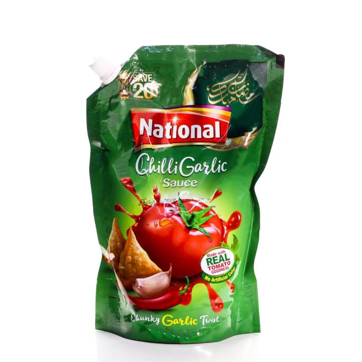 NATIONAL CHILLI GARLIC SAUCE – 950GM