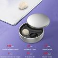 Mini X21S Bluetooth 5.0 Wireless Earbuds with Wireless Charging Case Invisible Mini Bluetooth Earphones Skin Tone. 