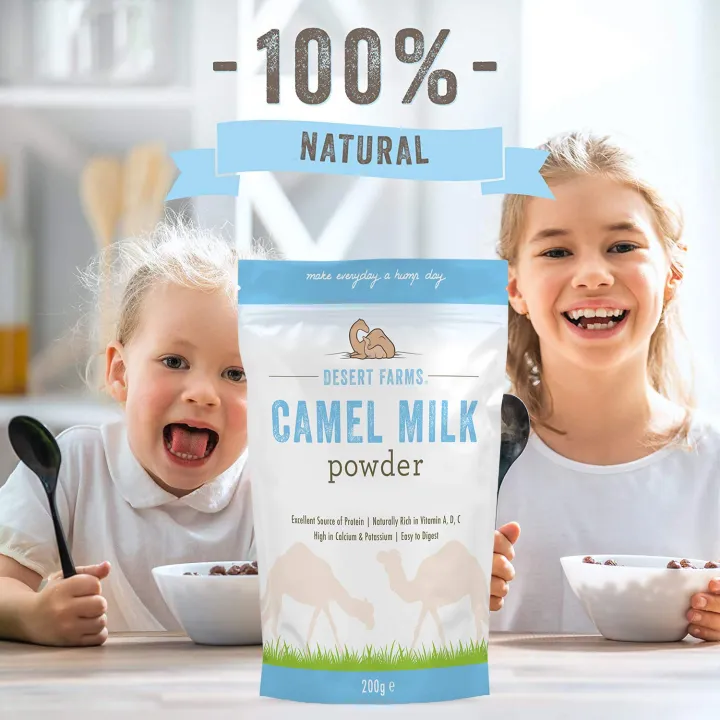 Desert%20Farms%20Organic%20Whole%20Camel%20Milk%20Powder%20Certified%20PALEO%20and%20KETO%20Allergen%20Free%20Non-GMO%20Easy%20to%20Mix%20Powder%20Milk%20-%20Excellent%20Replacement%20For%20Goat%20and%20Soy%20Milk%20-%20Packaged%20In%20The%20USA%20(200%20Grams)%20-%20Image%203