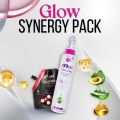 Glow Synergy Pack - Quick Skin Healing Malika Brightening Face & Body Lotion - Overnight Results Malika - Body Lotion - Emulsion - Whitening Cream - Quick Skin Healing Cream - Family Budget - Protects Against Dullness - Best Duo. 