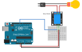 5V relay module - Optocoupler Low Level Trigger Expansion Board Compatible with Arduino and Raspberry Pi KY-019. 