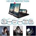 Mobile Magnifier Screen - 10 Inch 3D Display Phone Magnifying Screen with Mobile Stand - Screen Magnifier for Mobiles. 