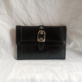 Anabiya Fabrics Black Min Wallet Purse Clutch Pouch for Women. 
