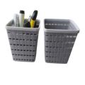Small Desktop Trash Can Creative Mini Trash Can Hollow Home Office Kitchen Living Room Trash Garbage Cans for Kitchen Office Outdoor. 