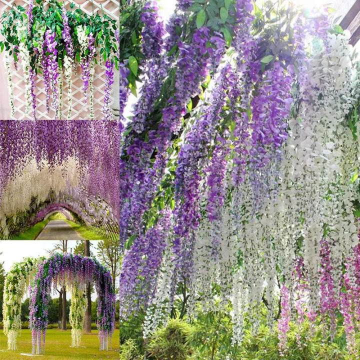 Whimsical%20Wisteria%20Wonder:%203-Head%20Artificial%20Wisteria%20Garland%20Hanging%20Flower%20Blooms%20-%20Pack%20of%206%20-%20Image%202