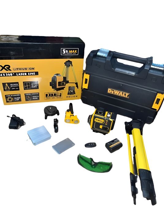 Cordless Laser Level 16 Lines Green Light with Remote Control 5v MAX