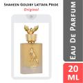 Shaheen Gold Lattafa Pride Perfumes 20ml EDP for women and men Discovery Pack Travel. 