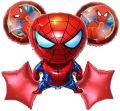 5 Pcs  Spiderman Foil Balloons Set. 