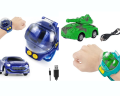 RC Watch Car Toy – Rechargeable Mini Remote Control Wrist Racing Car – USB Charging, s, Fast Speed, Fun Play for Kids, Boys & Girls – Smart Hand Watch with Car, Best Gift for Kids, Durable & weight – Remote Control Car with Wristband. 