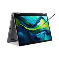 Acer Spin 14 ASP 14-52MTN-52Y0 Commercial Series Notebook Notebook Intel Core Ultra 5 Processor 125U, 16GB LPDDR5X, 512GB PCIe NVMe SSD, Intel Integrated Graphics, 15.6 , Windows 11 Home, Pure Silver Color, 1 Year Acer Official Warranty. 