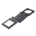 Levonsity Precision wire-account Graduated 5X Magnifier 2 LED for Photo Fabric Knitting Stamp paper. 