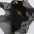 Biruiqu for OPPO A39 / OPPO A57 Back Cover Luxury 6D Plating Frame Shiny Bling Phone Pounch Soft Silicone Square Phone Case. 