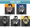 Children Kids Digital Watch Stopwatch Ohsen Clock Orange Led Electronic Sport Watches 50m Waterproof Wristwatch For Boys Girls. 
