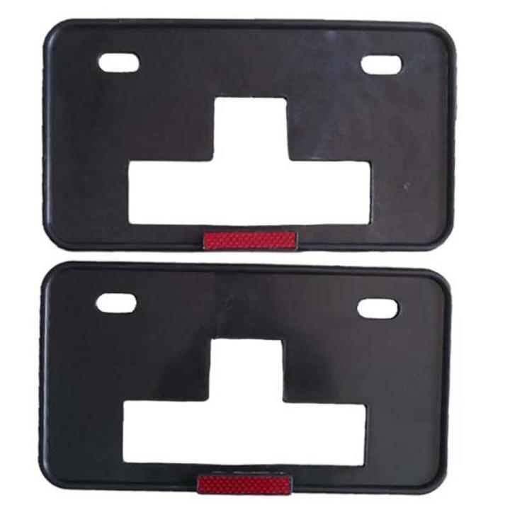 Universal Number Plate Frame Cover With Reflector