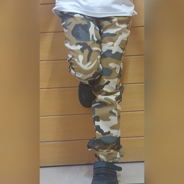 HashBack Kids Camo Joggers for Boys - Cotton Trousers for boys
