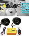 Motorcycle Bike Security System With Mp3 Player Speakers. 