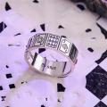NO GAME NO LIFE Shuvi Doura Sora Shiro Peripheral Chess Rings Fashion Trend Boys Girls Jewelry. 
