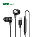 UGREEN Aux Earbuds Earphones 3.5mm Handsfree Wired Headphones Volume Control Noise Isolating Stereo Sound with Microphone For Android MP3 MP4 Pad. 