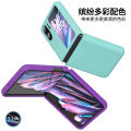 Applicable OPPO FIND N2flip Liquid Silicone Phone Case Samsung ZFlip3 Fold4 Folding All-Inclusive. 