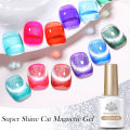 BORN PRETTY Super Shine Cat Magnetic Gel Nail Polish Sparking Shiny Varnish UV Gel For Nail Art Design Magnetic Manicure. 