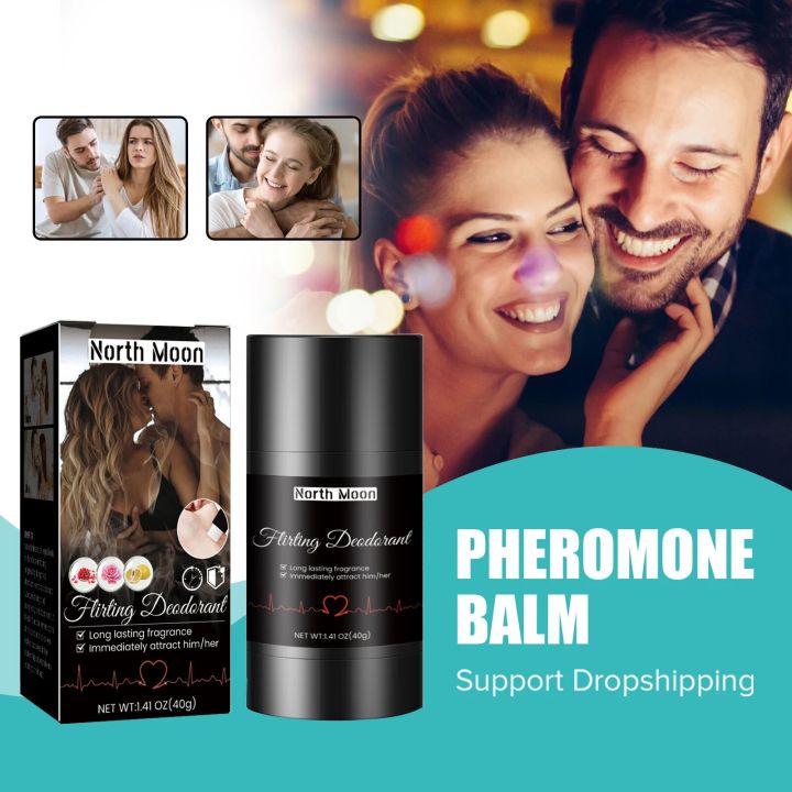 Pheromone Fragrance Solid Balm Temptation Flirting Charming Attraction Long Lasting Pheromone Perfume Cream for Women Men