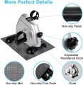 Mini Exercise Bike, himaly Under Desk Bike Pedal Exerciser Portable Foot Cycle Arm & Leg Peddler Machine with LCD Screen Displays. 