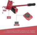 Furniture Moving Tool Heavy Object Mover Furniture Transport Lifter & Furniture Slides Moving House Cabinet Sofa Bed Desk 4 Wheeled Mover Roller 1 Wheel Bar Hand Tools Set. 