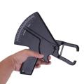Guide Skinfold Calipers Analyzer Slim Fitness Measurement Black. 