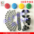 Screw accessories bracket blackboard whiteboard handle buckle screw nut nut wooden drawing board clip Shangcai wheel. 