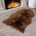 Faux Sheepskin Rug Sheep Foot Door Mat Rug 24inch x 33inch ( Multi color). 