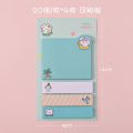 1 pack of 80 sheets cartoon bear cute index stickers Student office stationery notes Creative colorful little animal st. 