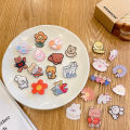 1 Pc/2 Pcs/5 Pcs Cute Cartoon Brooches For Women Girls Sweet Lovely Jewelry Accseeories. 