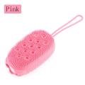 Silicone Body Scrubber Bath Sponge - 2 in 1 Exfoliating Body Brush Loofah Shower Sponge for Women Men and kids. 