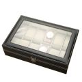 MyleCart 3/6/10/12 Grids Watch Box PU Leather Watch Display Case Storage Box Organizer Watch Jewelry Display Box. 