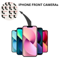 iPhone Front Camera Replacement for All Models – Original Quality Selfie Camera Module. 