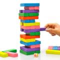 Wooden Jenga Stacking Game - 51 Pieces. 