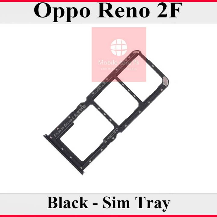 Oppo%20Reno%202F%20SIM%20Tray%20Sim%20Jacket%20Sim%20Slot%20Sim%20Door%20For%20Oppo%20Reno%202F%20-%20Black%20-%20Image%205