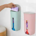 Plastic Bag Dispenser Wall Mounted Grocery Garbage Trash Bag Organizer for Home Kitchen. 