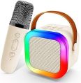"Media Croma Colorful Bluetooth Karaoke Speaker with AI Voice Changer & Wireless Mic – Perfect for Parties & Gifts!". 
