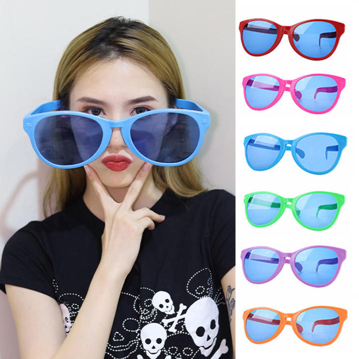 Eye-catching Exaggerate sunglasses Stylish Exaggerate Outdoor Individuality glasses Trendy Photography props Large frame