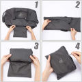 Round Foldable Travel Duffel Bag / Fitness Workout Sports Duffle Bag Water Resistant Overnight Weekender Bag. 